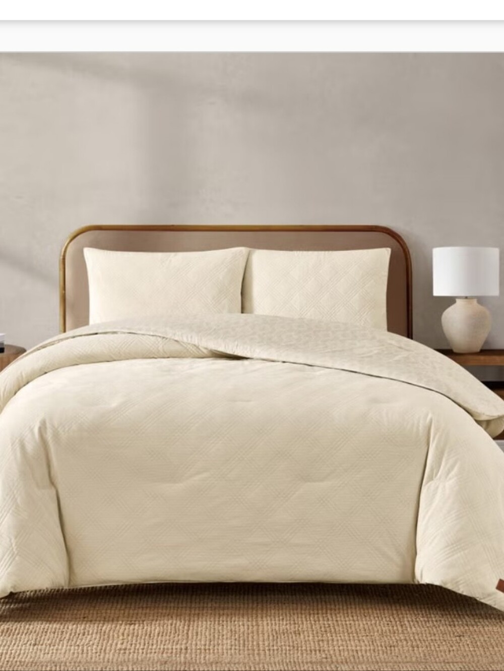 FRYE 3-piece Corduroy Comforter Set